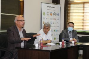 Palestine Polytechnic University (PPU) - رئيس مجلس أمناء وإدارة جامعة بوليتكنك فلسطين تلتقي بكادر كلية الطب وعلوم الصحة‎