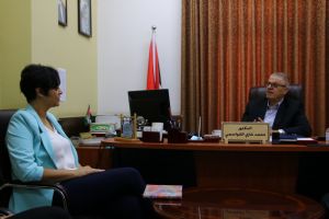 Palestine Polytechnic University (PPU) - جامعة بوليتكنك فلسطين تستقبل وفداً من جامعة بيرزيت