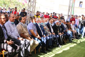 Palestine Polytechnic University (PPU) - مجلس اتحاد الطلبة بجامعة بوليتكنك فلسطين يفتتح "بوابة الشهيد صلاح خلف- أبو اياد"