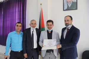 Palestine Polytechnic University (PPU) - جامعة بوليتكنك فلسطين تختتم "البرنامج التدريبي لموظفي البريد الفلسطيني في الجنوب"