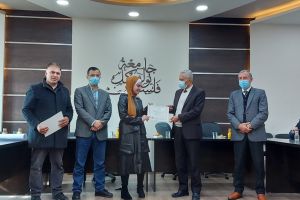 Palestine Polytechnic University (PPU) -  تكرّيم الطلبة المُشاركين في مشروع التبادل الإفتراضي