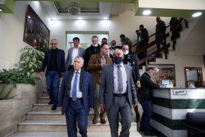 Palestine Polytechnic University (PPU) - رابطة الجامعيين تستقبل مدير المخابرات العامة في محافظة الخليل