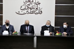 Palestine Polytechnic University (PPU) - جامعة بوليتكنك فلسطين تستضيف رجل الأعمال الفلسطيني "منيب المصري"