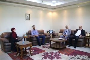 Palestine Polytechnic University (PPU) - البوليتكنك واتحاد الصناعات الغذائية يبحثان آفاق التعاون المُشترك