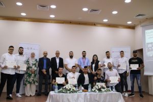 Palestine Polytechnic University (PPU) - مركز التميز والتعليم المستمر في جامعة بوليتكنك فلسطين يقيم حفل اختتام نشاطات التعليم والتدريب المهني بالشراكة مع مؤسسة انقاذ الطفل