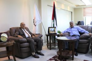 Palestine Polytechnic University (PPU) - جامعة بوليتكنك فلسطين تستقبل وفدا من البنك الاسلامي الفلسطيني