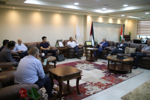 Palestine Polytechnic University (PPU) - جامعة بوليتكنك فلسطين تستقبل وفدا من مجموعة اكسيس للحلول الهندسية المتقدمة 