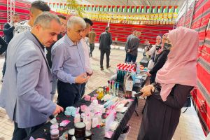 Palestine Polytechnic University (PPU) - افتتاح معرض الشهداء للصناعات اليدوية في جامعة بوليتكنك فلسطين