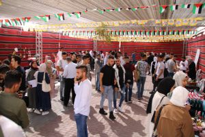 Palestine Polytechnic University (PPU) - افتتاح معرض الشهداء للصناعات اليدوية في جامعة بوليتكنك فلسطين