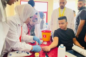Palestine Polytechnic University (PPU) - افتتاح يوم طبي توعوي في جامعة بوليتكنك فلسطين