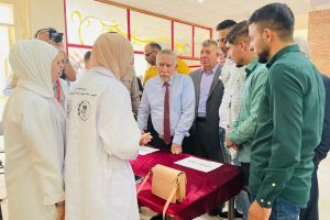 Palestine Polytechnic University (PPU) - افتتاح يوم طبي توعوي في جامعة بوليتكنك فلسطين