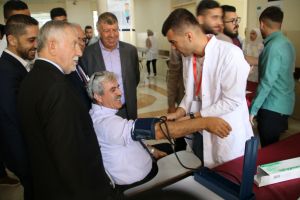 Palestine Polytechnic University (PPU) - افتتاح يوم طبي توعوي في جامعة بوليتكنك فلسطين