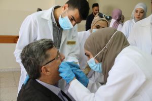 Palestine Polytechnic University (PPU) - افتتاح يوم طبي توعوي في جامعة بوليتكنك فلسطين