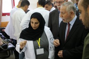 Palestine Polytechnic University (PPU) - افتتاح يوم طبي توعوي في جامعة بوليتكنك فلسطين
