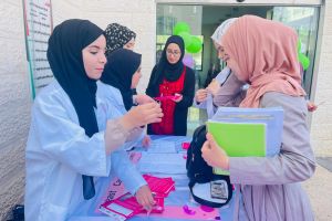 Palestine Polytechnic University (PPU) - انطلاق فعّاليات شهر أكتوبر للتوعية بالصحة النفسية والكشف المُبكر عن سرطان الثدي في جامعة بوليتكنك فلسطين