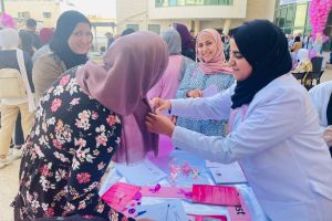 Palestine Polytechnic University (PPU) - انطلاق فعّاليات شهر أكتوبر للتوعية بالصحة النفسية والكشف المُبكر عن سرطان الثدي في جامعة بوليتكنك فلسطين