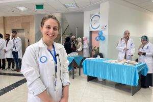 Palestine Polytechnic University (PPU) - كلية الطب وعلوم الصحة بجامعة بوليتكنك فلسطين تنظم فعّاليات "نوفمبر الأزرق" اليوم التوعوي الصحي لمرض السكري وسرطان القولون