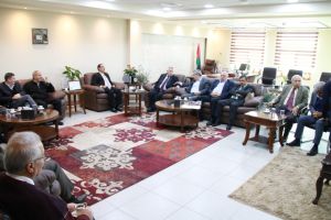 Palestine Polytechnic University (PPU) - جامعة بوليتكنك فلسطين وشركة المُجمع الطبي العربي يشكّلان مجلس إدارة ويبحثان الخطط المُستقبلية للمُستشفى التعليمي