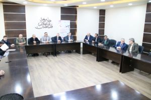 Palestine Polytechnic University (PPU) - جامعة بوليتكنك فلسطين وشركة المُجمع الطبي العربي يشكّلان مجلس إدارة ويبحثان الخطط المُستقبلية للمُستشفى التعليمي
