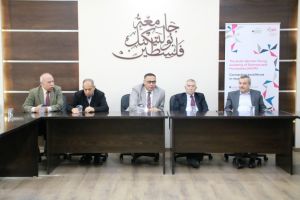 Palestine Polytechnic University (PPU) - جامعة بوليتكنك فلسطين وشركة المُجمع الطبي العربي يشكّلان مجلس إدارة ويبحثان الخطط المُستقبلية للمُستشفى التعليمي
