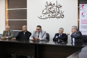 Palestine Polytechnic University (PPU) - جامعة بوليتكنك فلسطين وشركة المُجمع الطبي العربي يشكّلان مجلس إدارة ويبحثان الخطط المُستقبلية للمُستشفى التعليمي