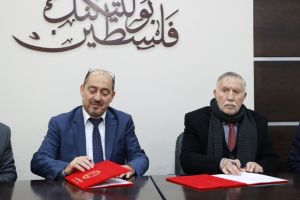Palestine Polytechnic University (PPU) - جامعة بوليتكنك فلسطين وملتقى رجال الاعمال الفلسطيني يوقّعان اتفاقية تعاون مشترك