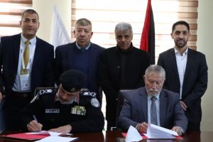 Palestine Polytechnic University (PPU) - اتفاقية التعاون مع الدفاع المدني الفلسطيني