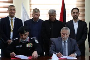 Palestine Polytechnic University (PPU) - اتفاقية التعاون مع الدفاع المدني الفلسطيني