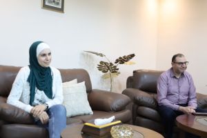 Palestine Polytechnic University (PPU) - جامعة بوليتكنك فلسطين تستقبل مدير المؤسسة العالمية لمساعدة الطلبة العرب