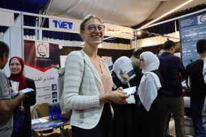 Palestine Polytechnic University (PPU) - جامعة بوليتكنك فلسطين تشارك في معرض التعليم والتدريب التقني  والمهني