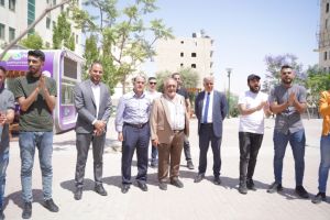 Palestine Polytechnic University (PPU) - جامعة بوليتكنك فلسطين تستقبل رجل الأعمال الفلسطيني باسم حشمة