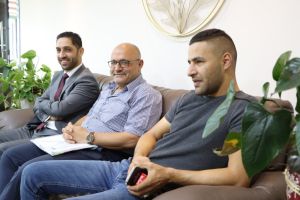 Palestine Polytechnic University (PPU) - جامعة بوليتكنك فلسطين تستقبل أمين سر حركة فتح اقليم وسط الخليل
