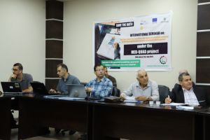 Palestine Polytechnic University (PPU) - جامعة بوليتكنك فلسطين  تنظم ندوة عالمية حول الدور الأساسي للجامعة المدنية في نقل المعرفة نحو تنمية المجتمع المحلي والمتوسطي ضمن مشروع MED-QUAD