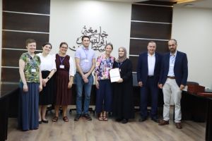 Palestine Polytechnic University (PPU) - المركز الفلسطيني الكوري في جامعة بوليتكنك فلسطين يختتم مدرسة صيفية في علوم الجينومكس الطبية