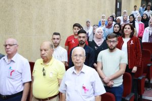 Palestine Polytechnic University (PPU) - جامعة بوليتكنك فلسطين وجمعية مرضى السرطان الخيرية بالخليل تطلقان حملة أكتوبر الوردي للتوعية بسرطان الثدي