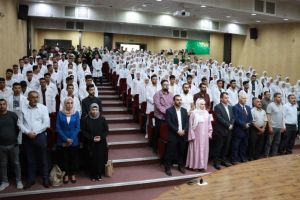 Palestine Polytechnic University (PPU) - جامعة بوليتكنك فلسطين تحتفل بأداء القسم التمريضي لطلبة كلية التمريض
