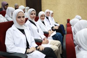 Palestine Polytechnic University (PPU) - جامعة بوليتكنك فلسطين تحتفل بأداء القسم التمريضي لطلبة كلية التمريض