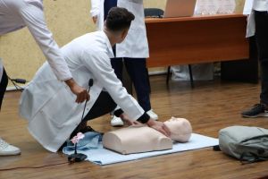 Palestine Polytechnic University (PPU) - جامعة بوليتكنك فلسطين تحتفل بأداء القسم التمريضي لطلبة كلية التمريض
