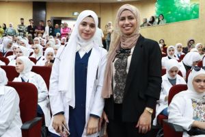 Palestine Polytechnic University (PPU) - جامعة بوليتكنك فلسطين تحتفل بأداء القسم التمريضي لطلبة كلية التمريض