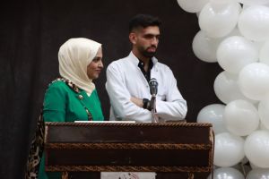 Palestine Polytechnic University (PPU) - جامعة بوليتكنك فلسطين تحتفل بأداء القسم التمريضي لطلبة كلية التمريض