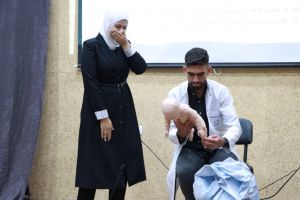 Palestine Polytechnic University (PPU) - جامعة بوليتكنك فلسطين تحتفل بأداء القسم التمريضي لطلبة كلية التمريض