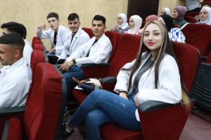 Palestine Polytechnic University (PPU) - جامعة بوليتكنك فلسطين تحتفل بأداء القسم التمريضي لطلبة كلية التمريض