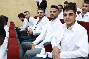 Palestine Polytechnic University (PPU) - جامعة بوليتكنك فلسطين تحتفل بأداء القسم التمريضي لطلبة كلية التمريض