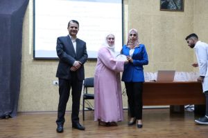 Palestine Polytechnic University (PPU) - جامعة بوليتكنك فلسطين تحتفل بأداء القسم التمريضي لطلبة كلية التمريض