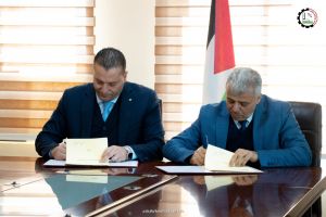 Palestine Polytechnic University (PPU) - توقيع اتفاقية تعاون بين جامعة بوليتكنك فلسطين وهيئة تسوية الأراضي والمياه