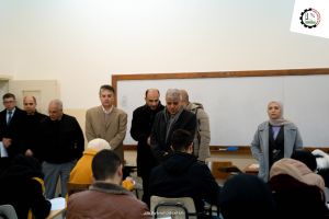 Palestine Polytechnic University (PPU) - إدارة جامعة بوليتكنك فلسطين تقوم بجولة تفقدية لقاعات الامتحانات النهائية للفصل الدراسي الأول 2022/2023