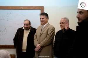 Palestine Polytechnic University (PPU) - إدارة جامعة بوليتكنك فلسطين تقوم بجولة تفقدية لقاعات الامتحانات النهائية للفصل الدراسي الأول 2022/2023