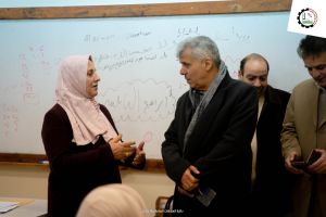 Palestine Polytechnic University (PPU) - إدارة جامعة بوليتكنك فلسطين تقوم بجولة تفقدية لقاعات الامتحانات النهائية للفصل الدراسي الأول 2022/2023