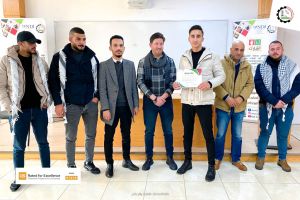 Palestine Polytechnic University (PPU) - جامعة بوليتكنك فلسطين تخرج طلبة برنامج أنا أشارك