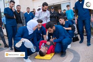 Palestine Polytechnic University (PPU) - مناورة إدارة الطوارئ  الوهمية